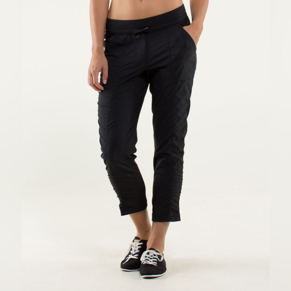 lululemon athletica Black Track Jogger Pants